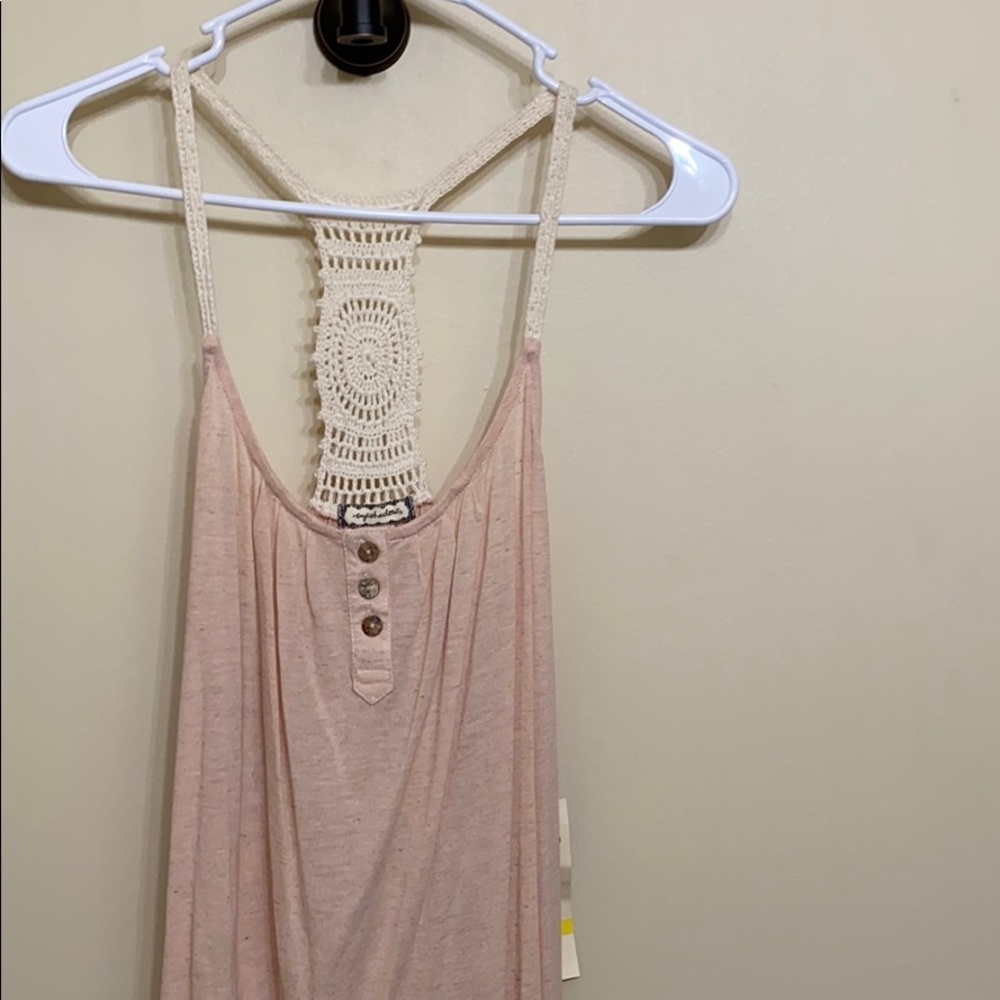Razor back tank top